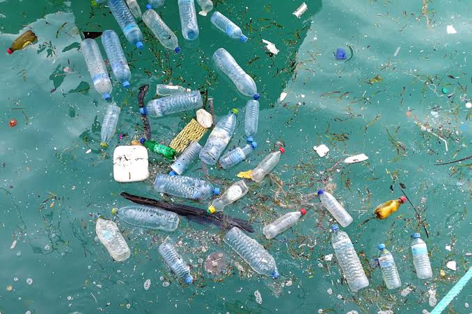 Floods caused by plastic waste